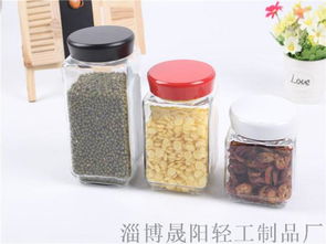 匠心制造，遠銷海外——淄博晟陽輕工制品廠方瓶圓口玻璃儲存罐三件套